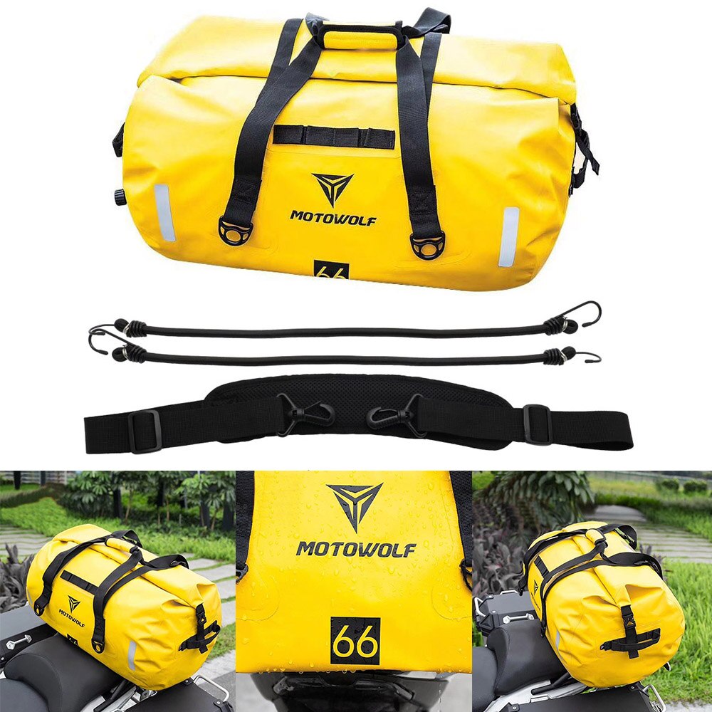 40L 66L 80L 90L Motorrad Tasche Auto Wasserdichte Lagerung Pack Outdoor Reise Große Kapazität Taschen 2020New Schulter Tasche Sattel tasche