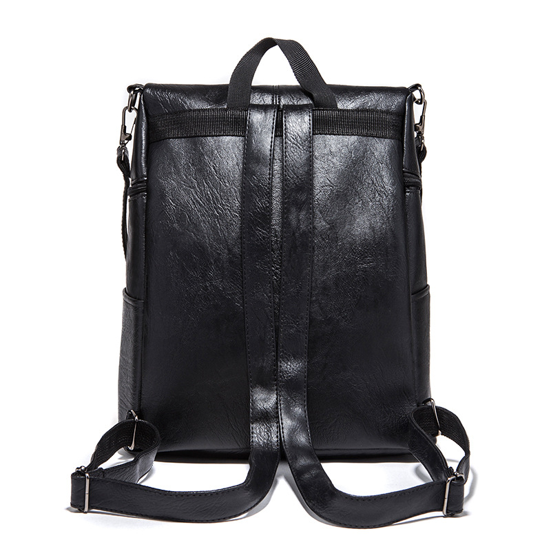 neue frauen anti-diebstahl rucksack Britischen stil, PU leder Solide schule tasche casual tragbaren reise tasche