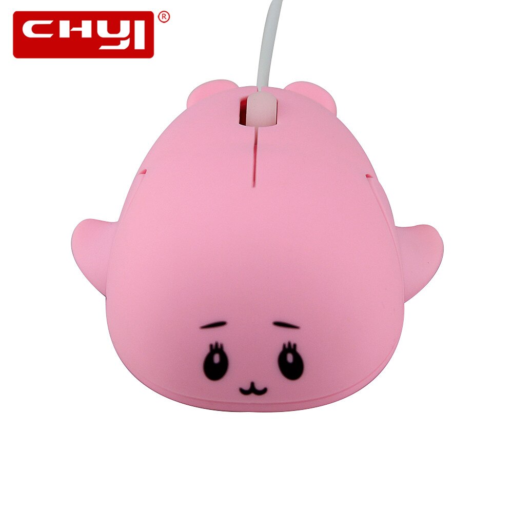 Dolphin Shaped 1600DPI USB Mouse Optical Mice Mini Cute Mouse for Small Hands PC Laptop Desktop Kids