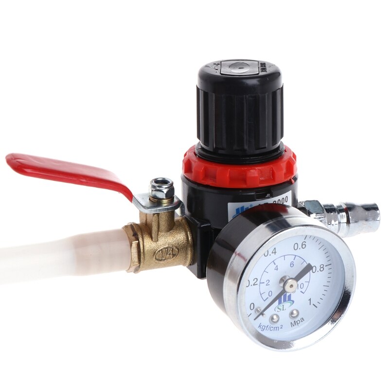 Detector Universal de fugas de tanque de agua y refrigerante de coche, medidor de presión de radiador