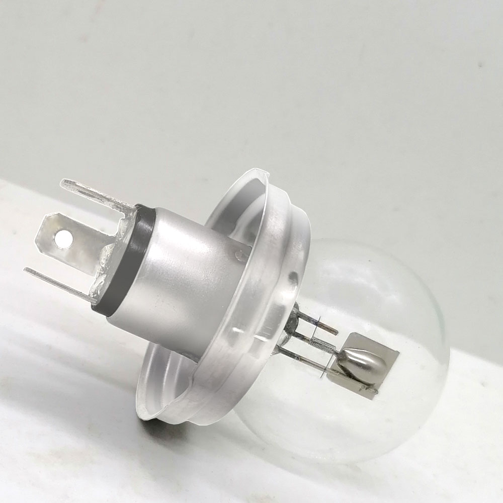 2pcs R2 G40 P45t 12V 45/40W Motorbike Headlight Car Head Light Halogen Bulb Moped Scooter ATV Lamp Bulb Aluminum Light