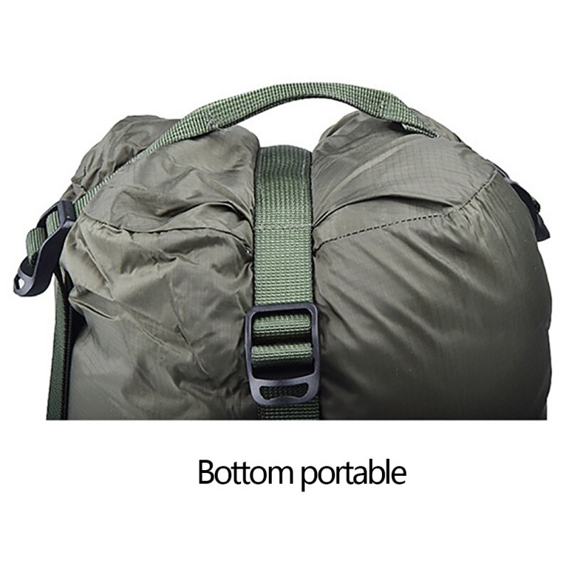 Saco para dormir al aire libre, saco de compresión, ropa, artículos diversos, bolsa de almacenamiento con cordón, equipo de Camping (no incluye bolsa de dormir)