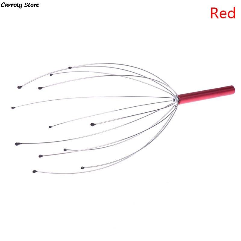 Head Relax Massager Healing Neck Claw Massage Anti-stress Pain Relief Octopus Scalp Relax Spa Headache Stimulate Blood Circulate: E