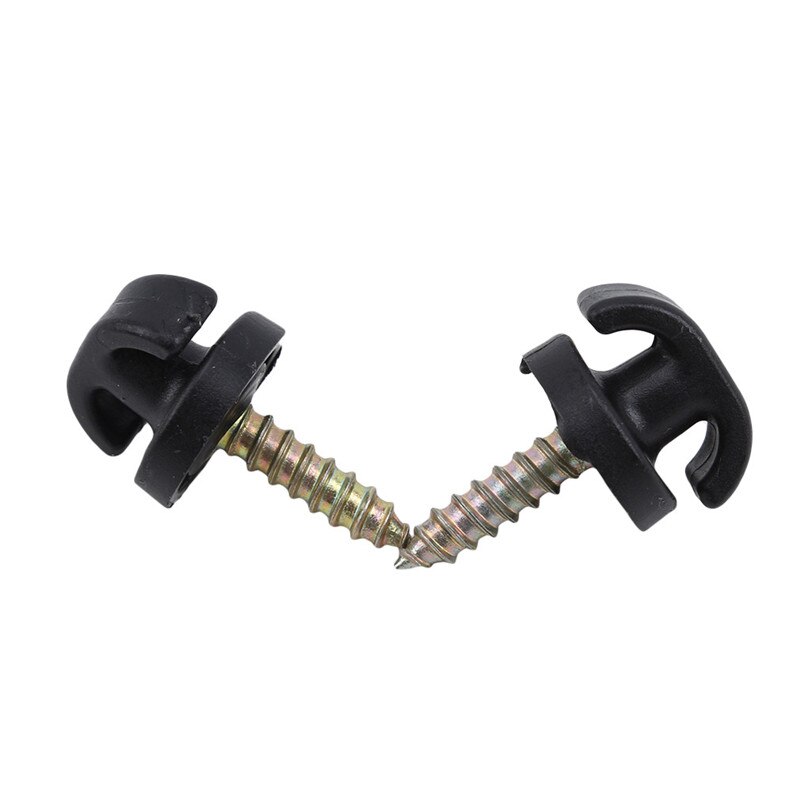 Crochet universel pour coffre de voiture 4 pièces, filet de chargement, anneau de fixation, vis