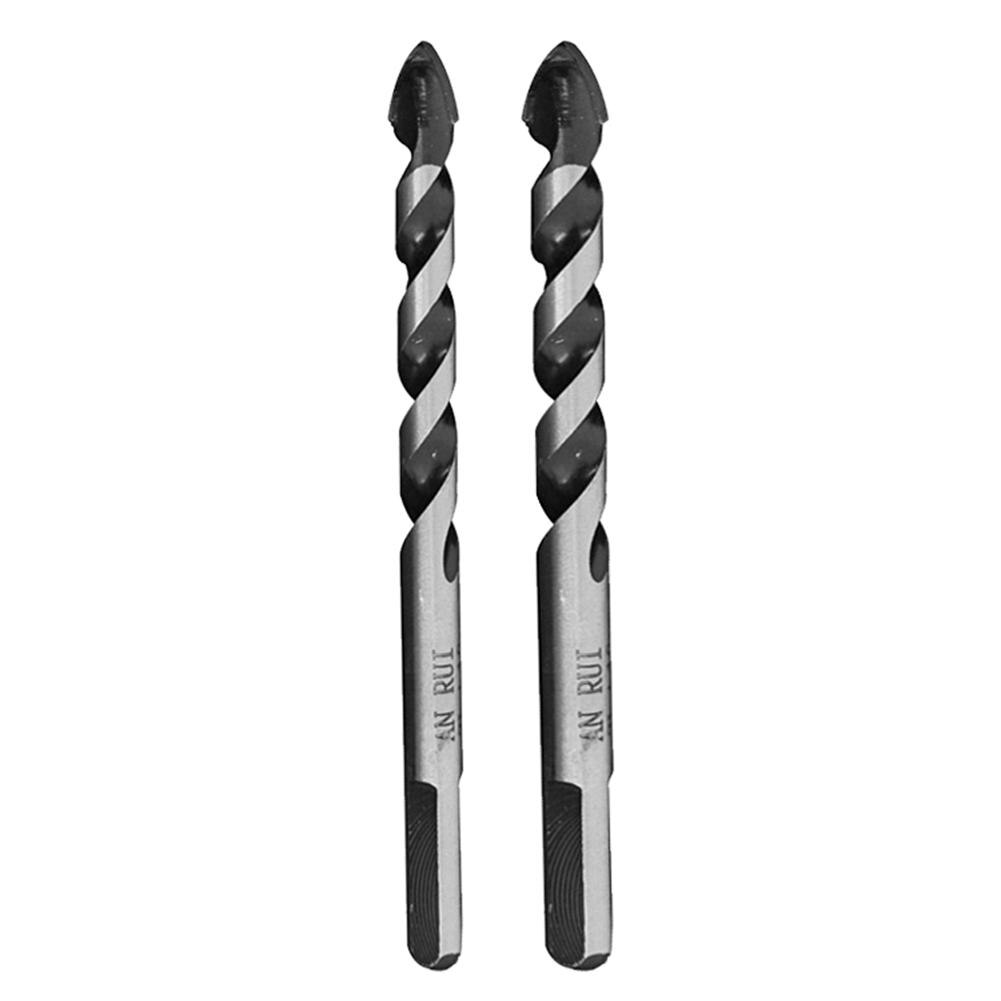 10pcs Triangular Handle Hole Drill Bits Glass Tile Hole Wear Resistance and Durability High Hardness Opener Reaming Drill