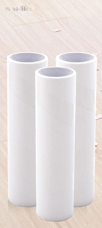 Vanzlife tålig rullgolv klibbigt rullpapper huvudbyte papper kärna sned rivande dammuppsamlare klibbigt papper: 3 st