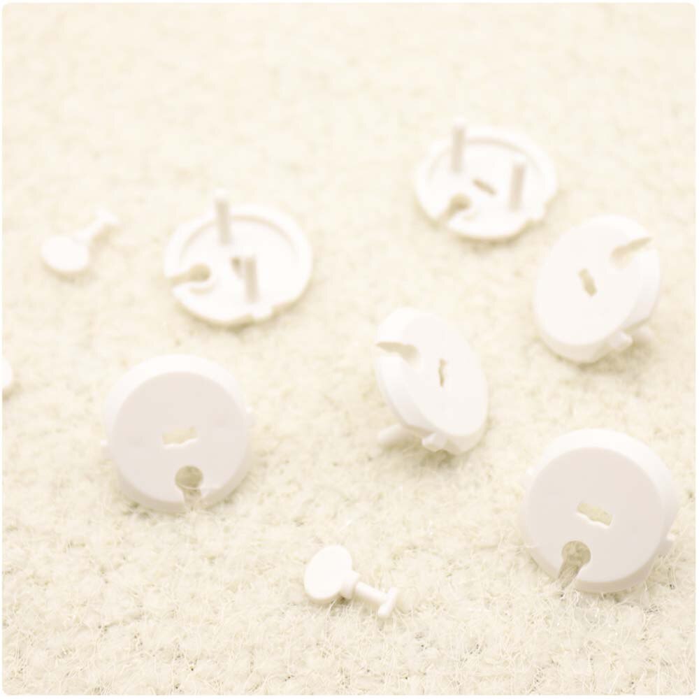 French Standard Anti-electric Shock Children's Power Socket Protection Cover Infant Household Socket 2 Hole Protective Cover