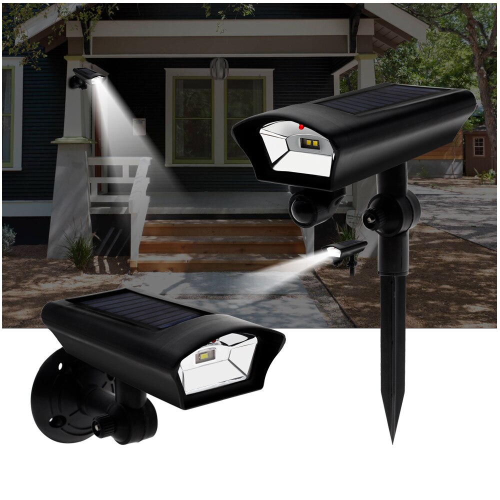 Led-zonne-portiekverlichting met pir-bewegingssensor, waterdichte buitenverlichting voor op de veranda, tuinmuurlamp, wandlamp voor balkon en terras