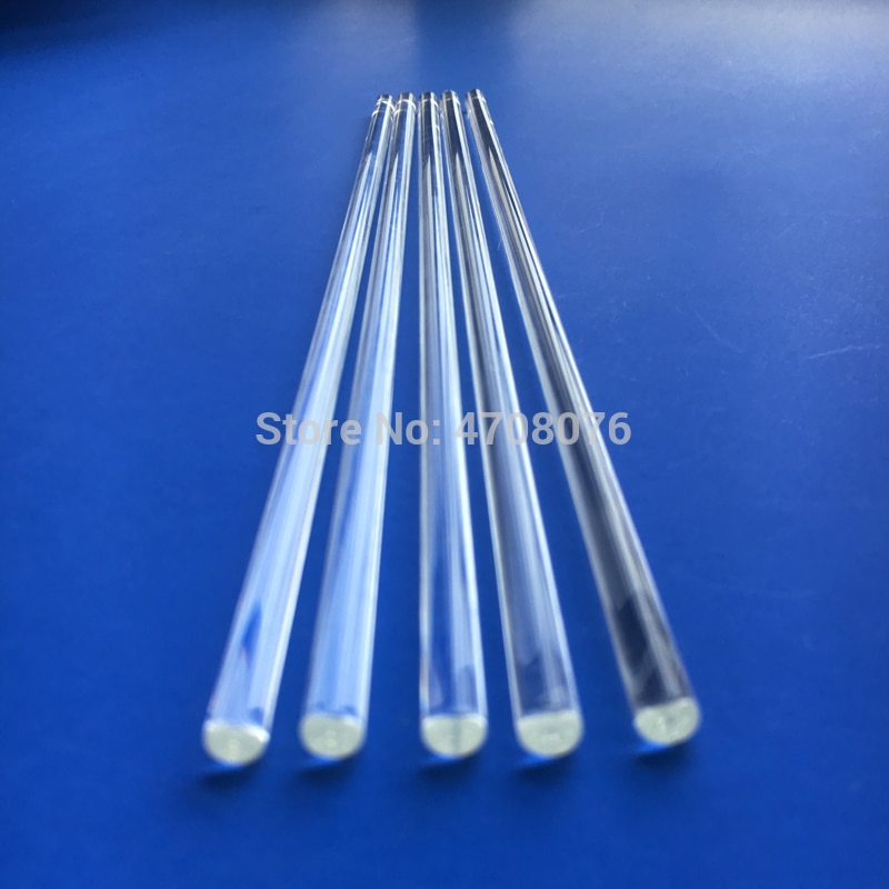 Varilla agitadora de vidrio de borosilicato, 6x250mm, palito agitador de laboratorio transparente/agitador de vidrio muddler para experimento científico