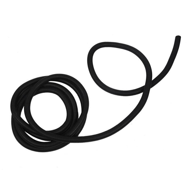 5 M 16.4ft Flexibele Geïsoleerde Zwart Polyethyleen Gegolfde Buis Tuinslang 25mm