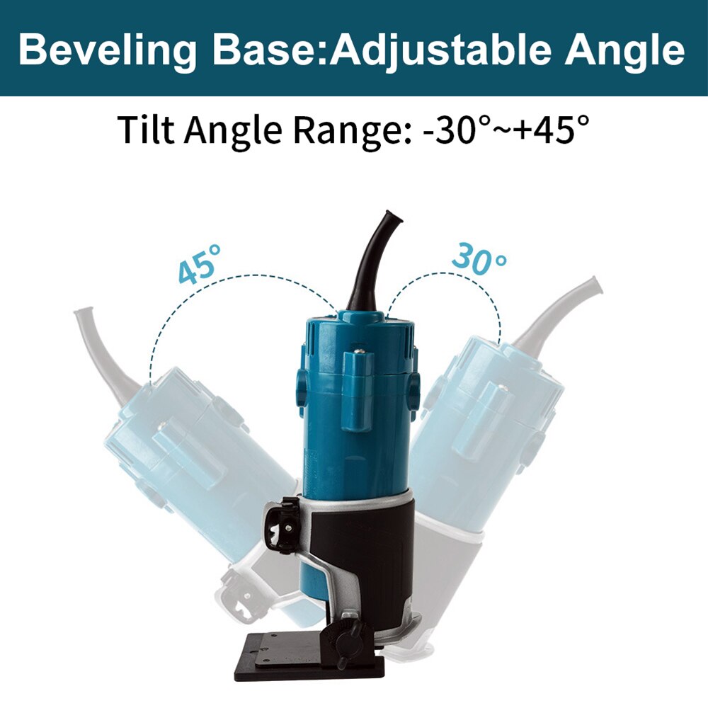 Wooden Router Base Woodworking EngravingTrimming Milling Machine Base Electric Trimmer Machine Base For Power Tool Accessories