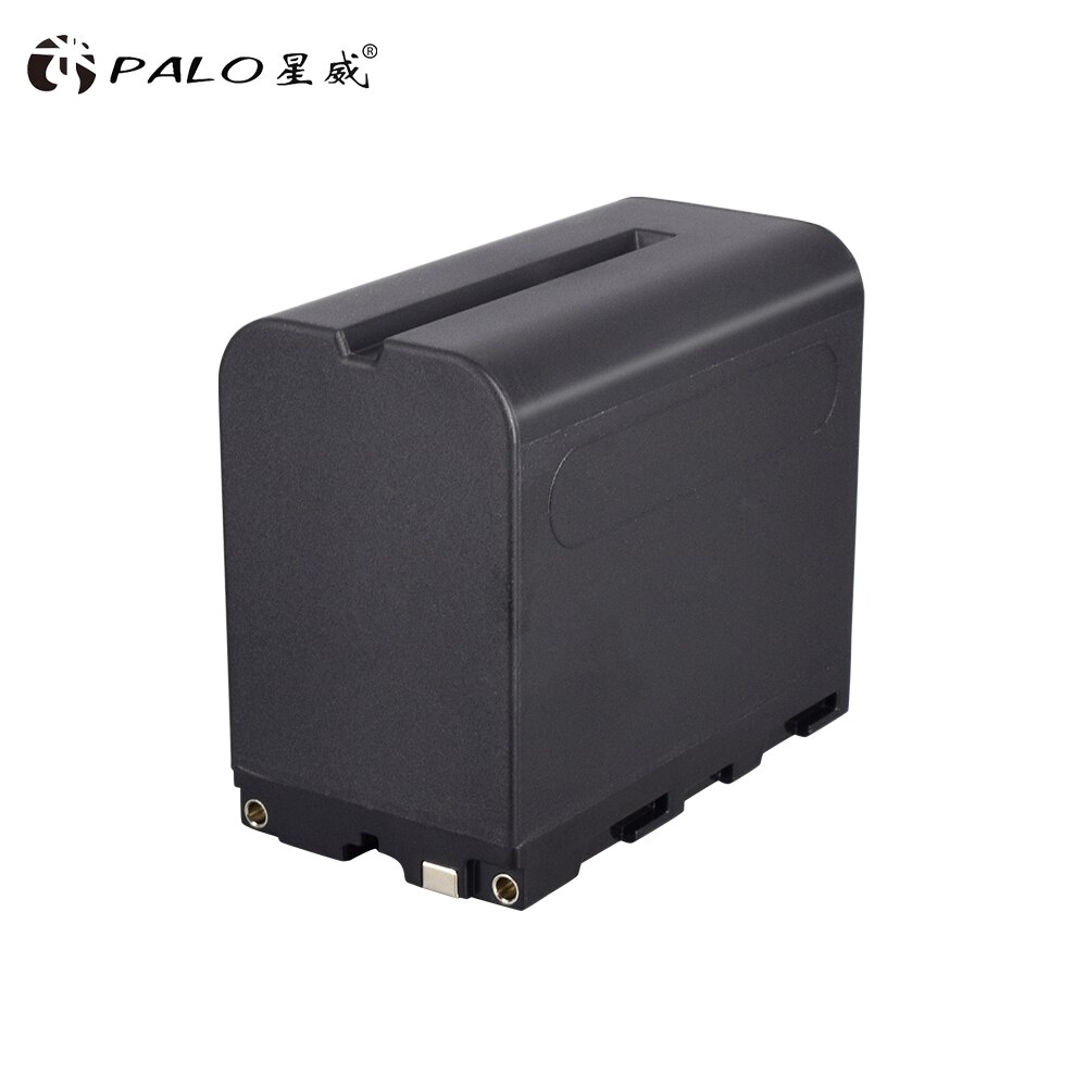 PALO NP-F970 NP-F960 Camera Battery - 7200mAh 7.2V Standard Battery - Dual USB Charger Included