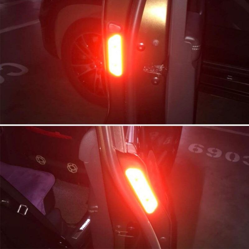 Bil åben reflekterende bånd advarselsmærke til dacia duster logan sandero stepway lodgy mcv 2 dokker bil styling tilbehør