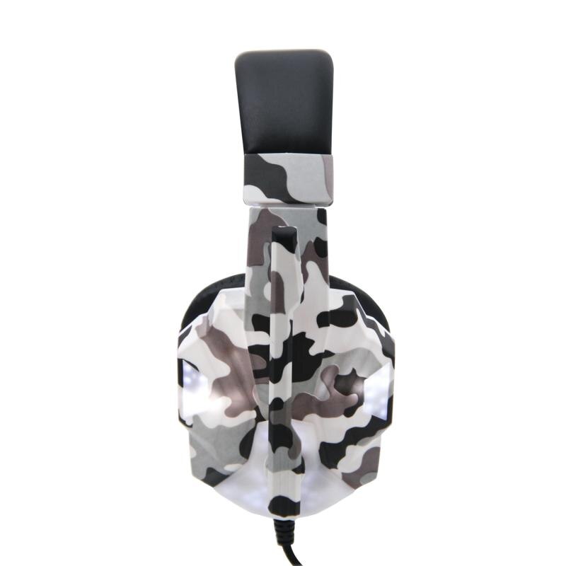 Wireless Camouflage Gaming Headset Gamer Stereo Head-mounted Headphone Computer Earphones For PS4 PS3 Xbox