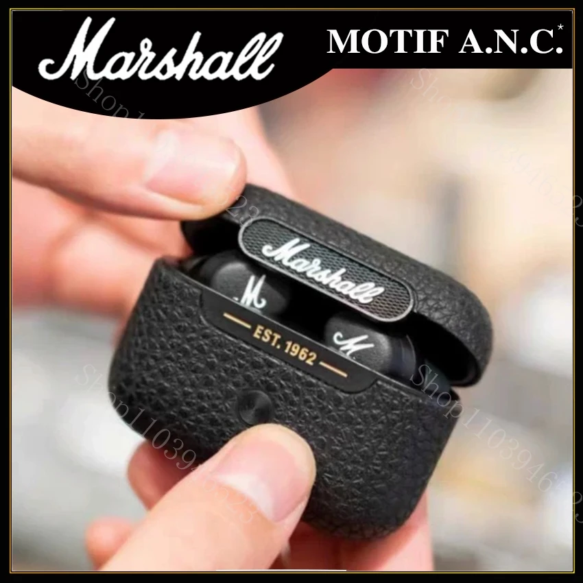 MARSHALL MOTIF ANC Echte draadloze Bluetooth 5.2-hoofdtelefoon Actieve ruisonderdrukkende hoofdtelefoon In-ear waterdichte headset
