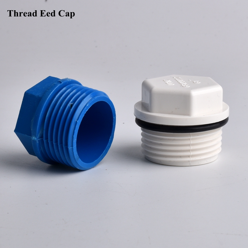 1/2 "3/4" 1 "Binnendraad Tot 20-32mm PVC Elleboog Pijp Connector Eindkap, aquarium Aquarium Tuin Watering Tee Buis Gezamenlijke Fittings