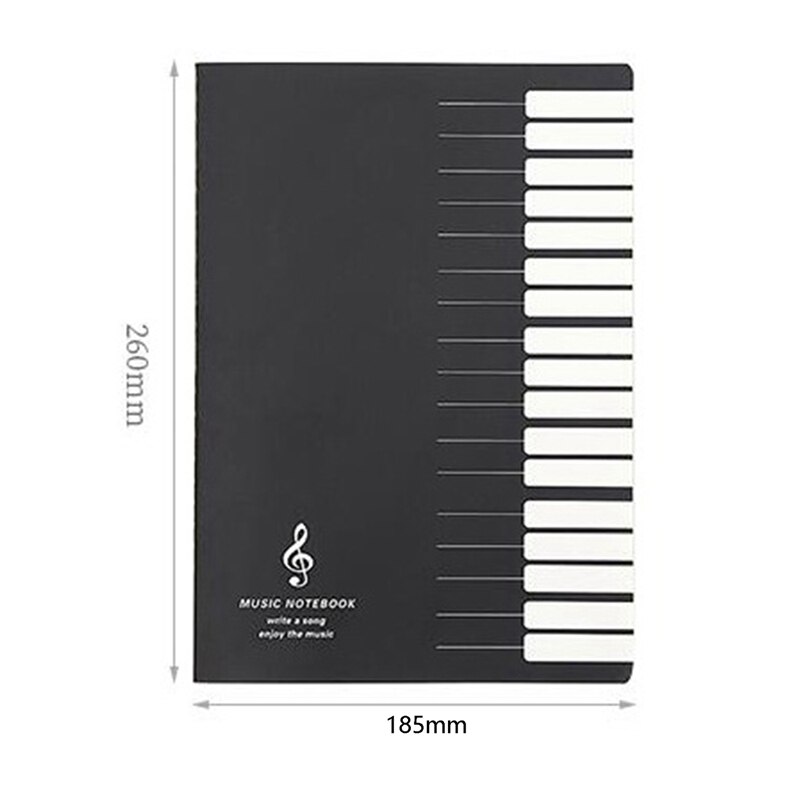 2X Five Lines Music Notes Notebook Music Tab Staff Stave Notebook