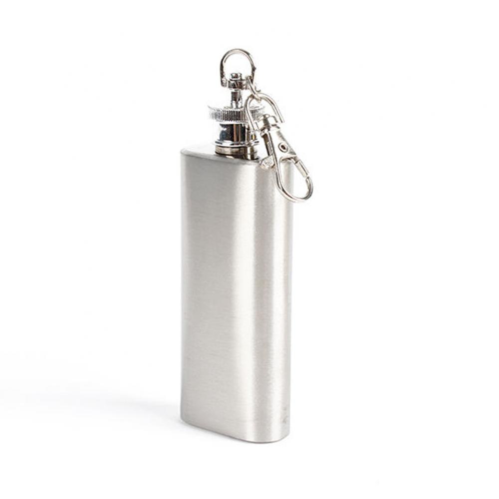 Jojomino Edelstahl Armband Flachmann - Tragbare Whisky Flasche In Silber