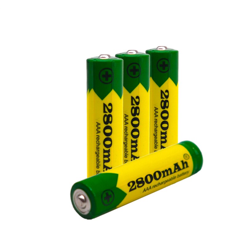 2-20Pcs Aaa Batterij Alkaline 2800 Mah 1.5 V Aaa Oplaadbare Batterij Voor Batterij Afstandsbediening Speelgoed Batterij licht Batterij