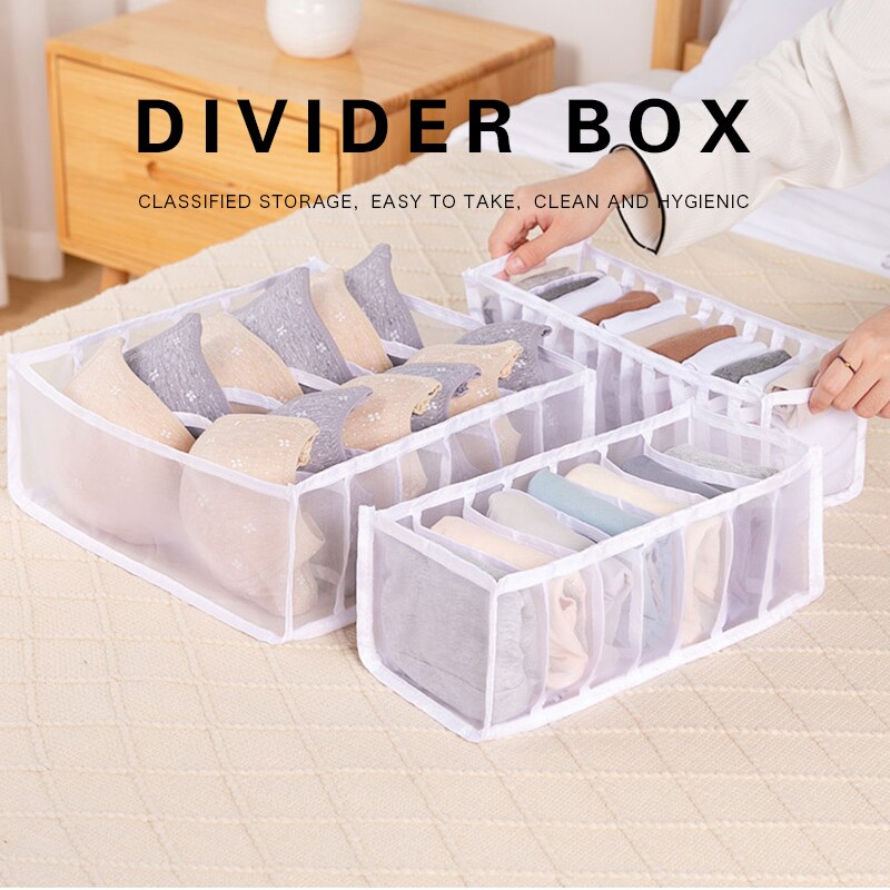 Unterwäsche Bh Veranstalter Lagerung Kasten Schrank Organisatoren Kleiderschrank Hause Schals Socken Teiler Boxen Organisation Schublade Schlafsaal