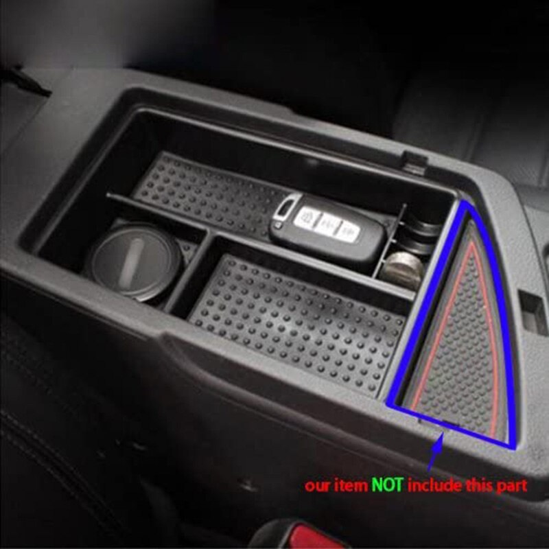 Audi - Opbergvak in de middenconsole met asbak zonder draadloos opladen