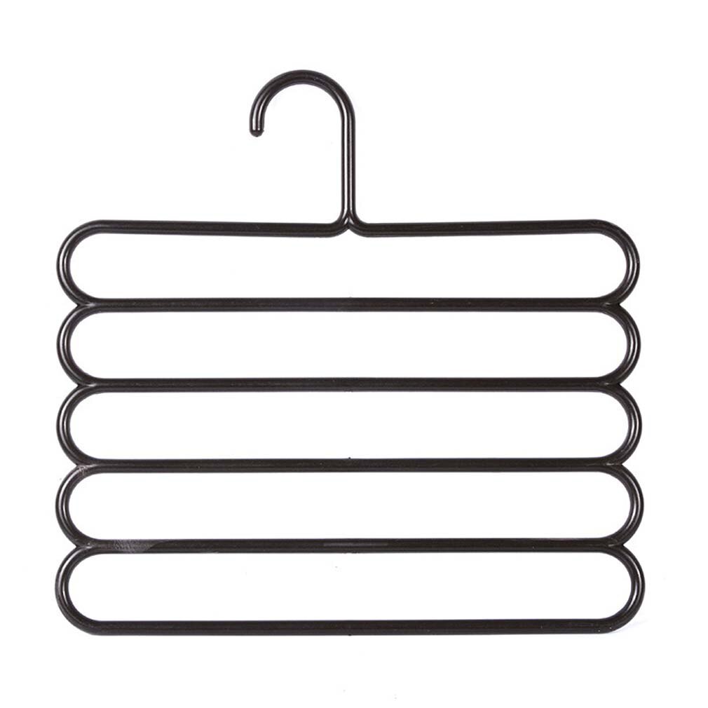1 Pc Broek Hangers Houders Multifunctionele Broek Hanger Magazijnstelling Kleerhanger Tie Sjaals Riem Handdoek Antislip Magic hanger