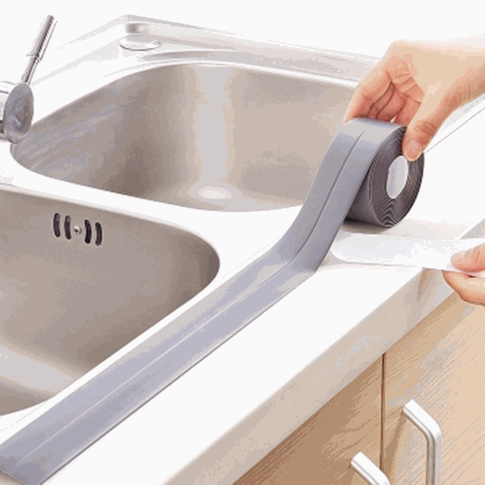 Selvklæbende vandtæt anti-fugt pvc væg klistermærke badeværelse køkken keramisk væg hjørne linje vask klistermærker