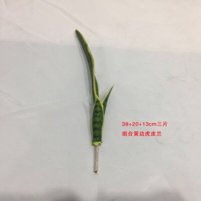 DIY künstliche Sansevieria trifasciata große größe tropische pflanze Hand gefühl grün sukkulenten hause dekoration