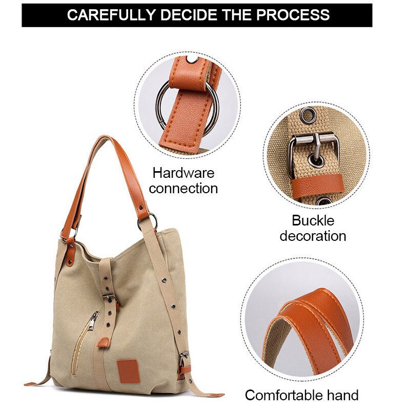 Vrouwen Enkele Schoudertas Mode Canvas Dumplings Vrouwelijke Dames Mode Toevallige Winkelen Schoudertas Verandering Mobiele Telefoon Zak