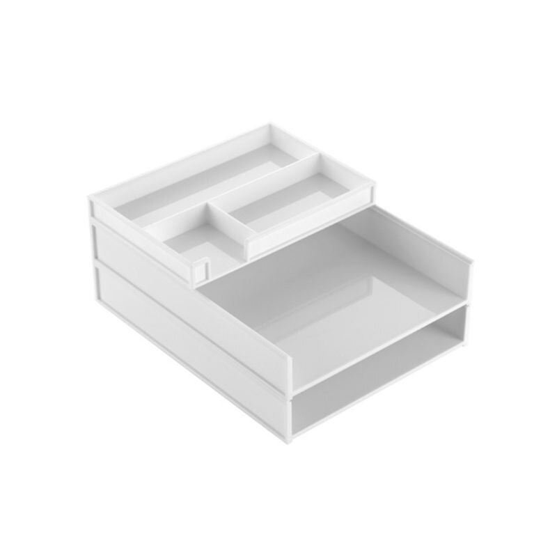 A4 Document Organizer Magazine Book Office Desk Storage File Box Stationery Support Shelf Rack Holder