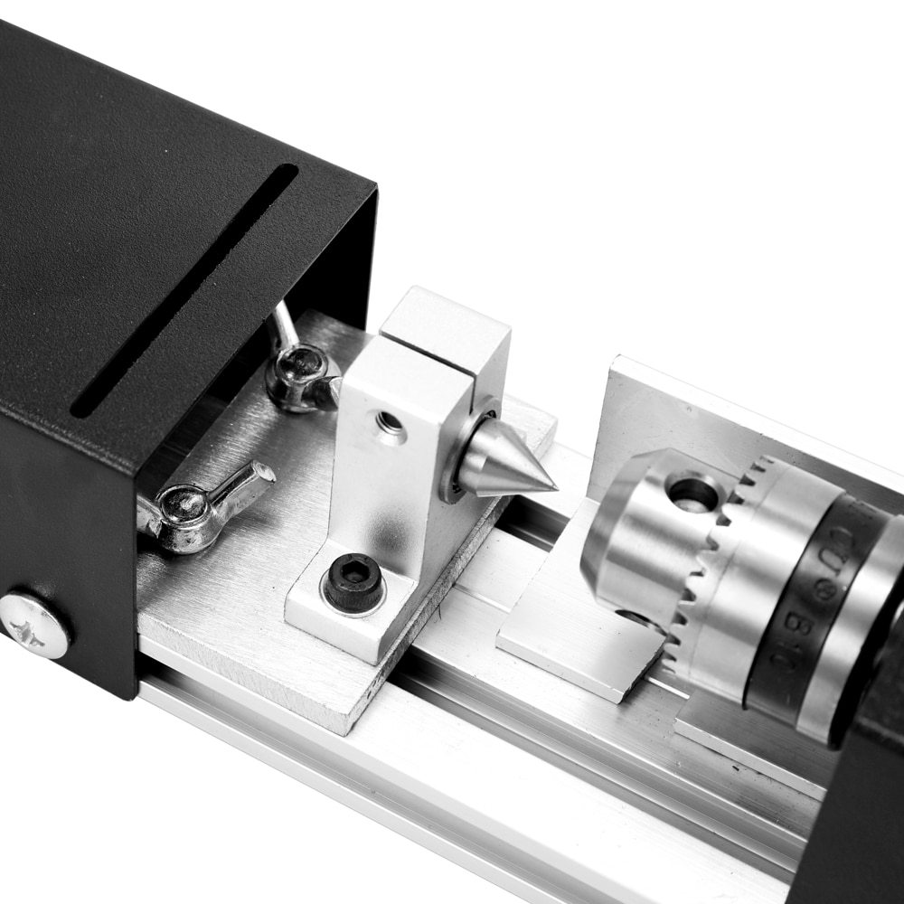 100W Mini lathe Machine Miniature DIY Woodworking Buddha Pearl metal wood Lathe Grinding Polishing Beads Wood Working Drill Tool