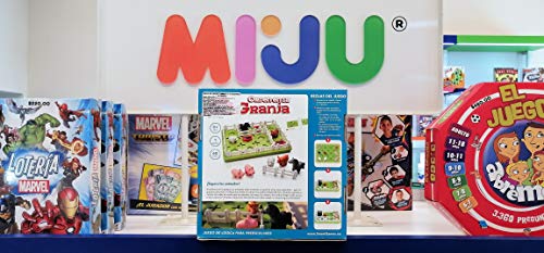 Smart Games-Order Op Boerderij, Educatief Spel, Kinderen Speelgoed, Multicolor (Lúdilo SG091ES)