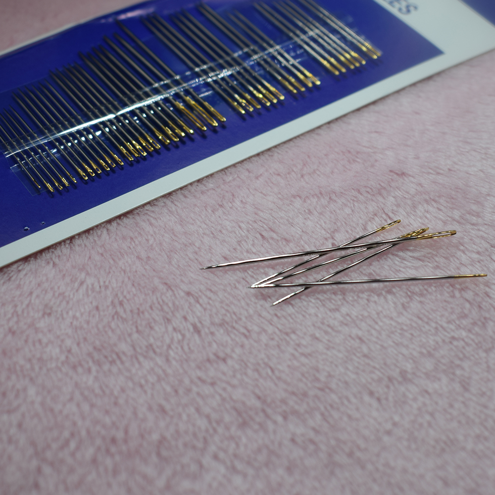 45pcs/1 Set Assorted Hand Sewing Needles Pins Quilt Embroidery Mending Craft Sewing Needles Stainless Steel Sewing Tool Hand