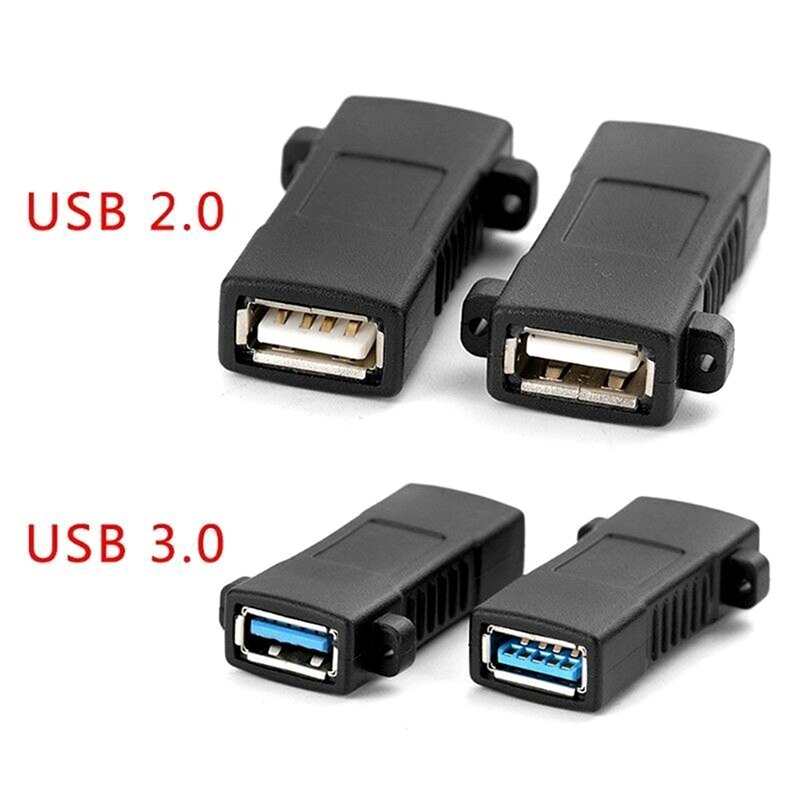USB 2.0 3,0 Standard Buchse Auf Buchse Tafel montieren Adapter Anschluss