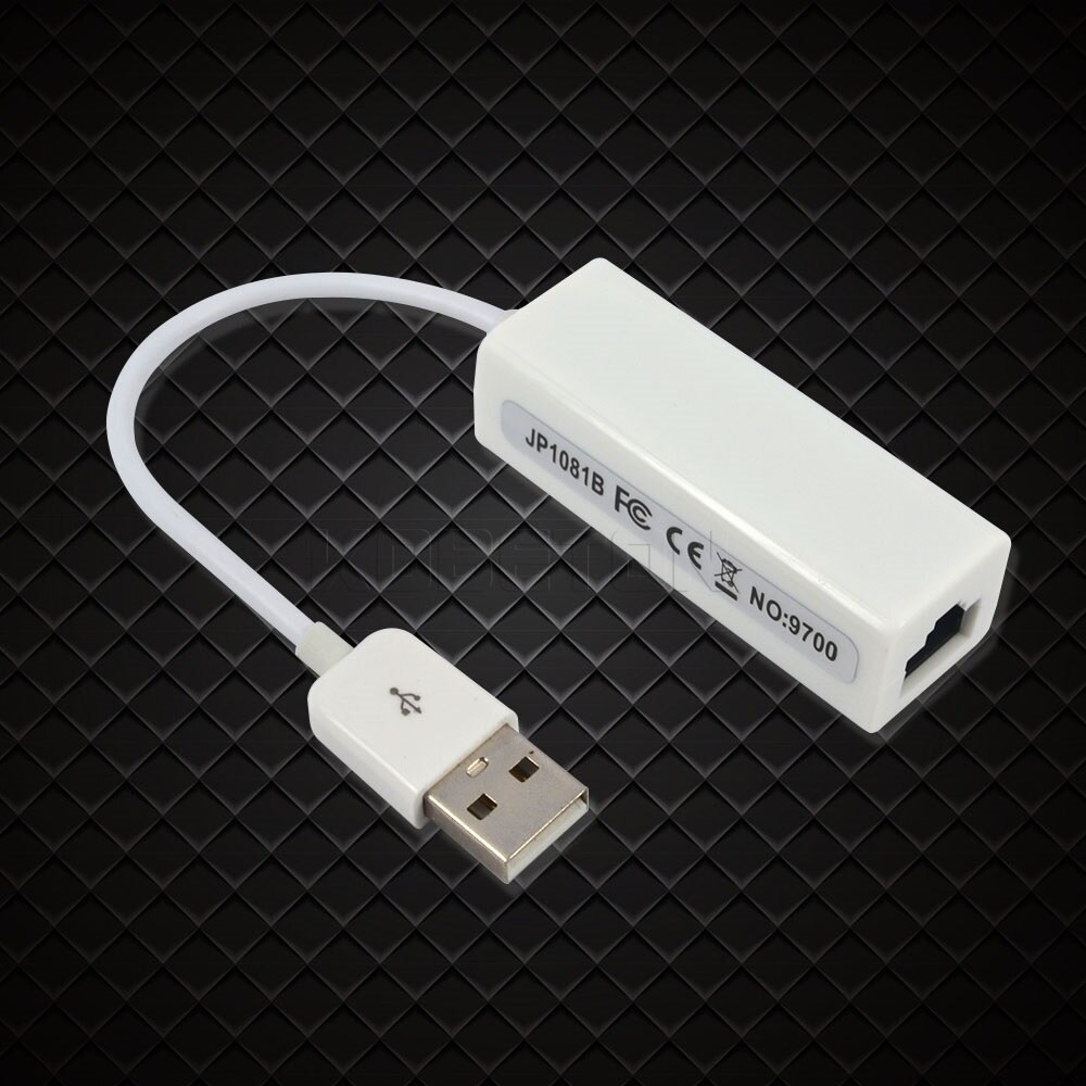 kebidu USB 2.0 To RJ45 High Speed Ethernet Network LAN Adapter Card 10/100 Adapter for PC/windows 7,Laptop,LAN Adapter