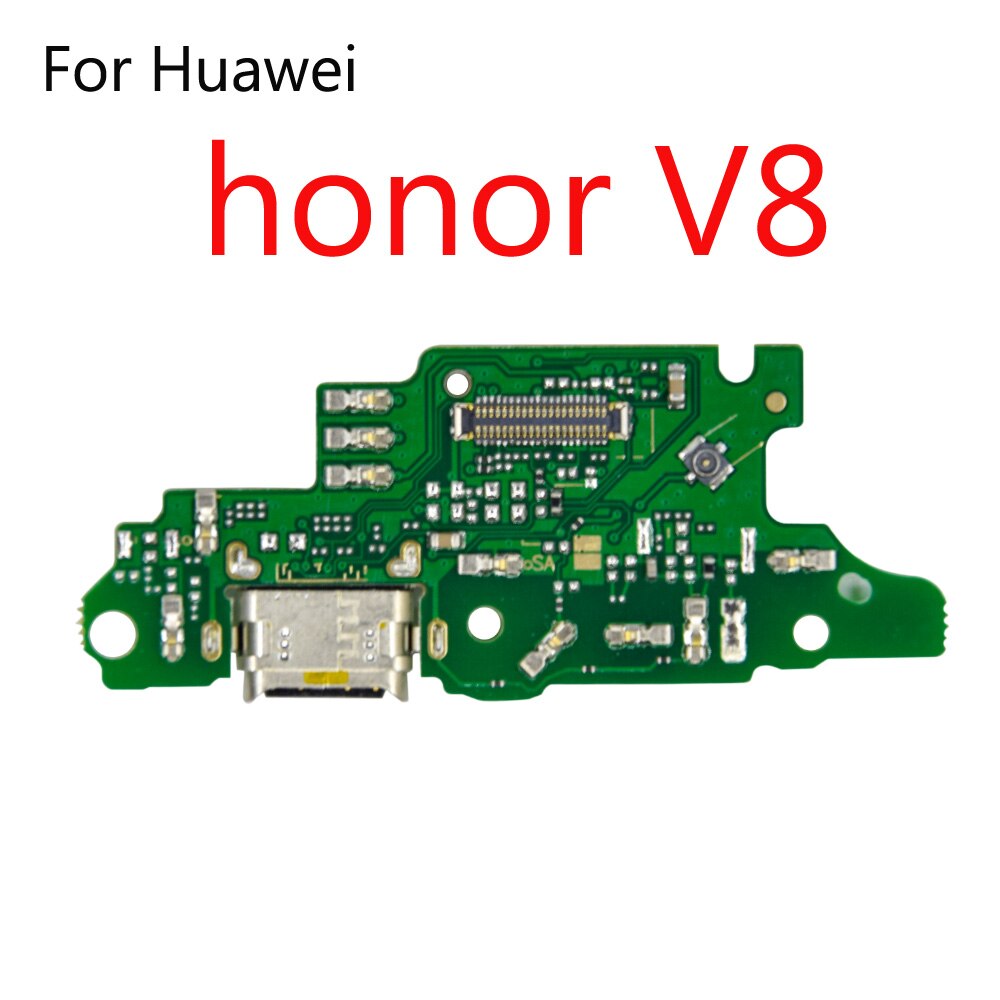1 sztuk dla Huawei honor 8 9 10 20 lite 8c 8x max 9i v8 v9 v20 USB ładowarka pokładzie złącze ładowania Dock Flex Cable naprawy części: For honor V8