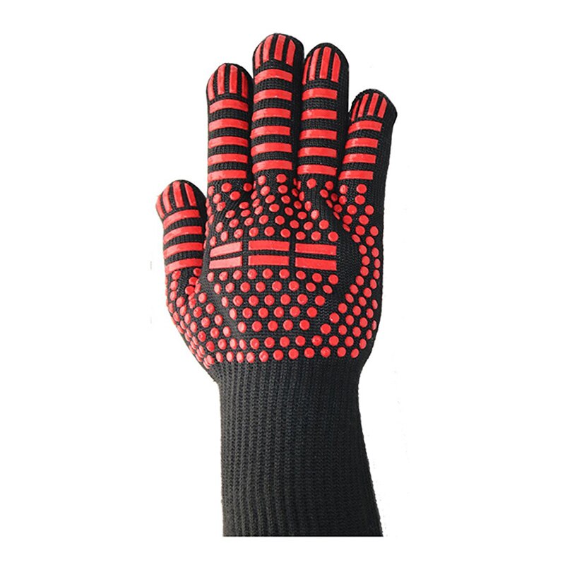 Guantes resistentes al calor para horno, protectores de manos resistentes al calor para parrilla, barbacoa, aislamiento prémium, duraderos, ignífugos,: Style4