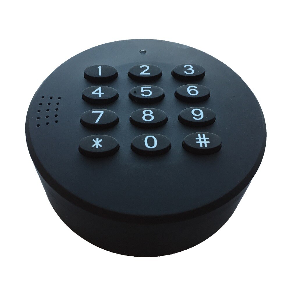 Electronic combination lock with programming delay time and dual group codes function
