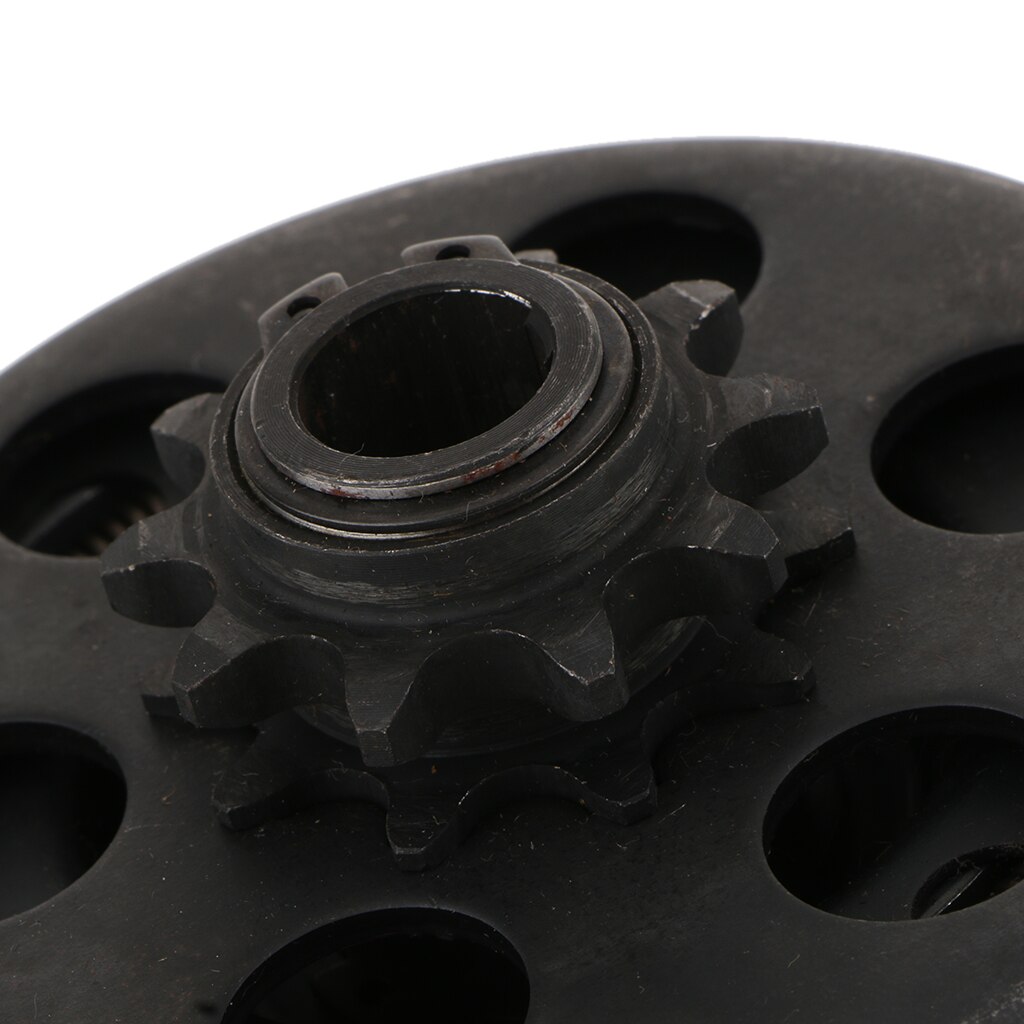 Sort jern centrifugalkobling 5/8 "boring  #420 kæde 10t til gokart mini-cykel