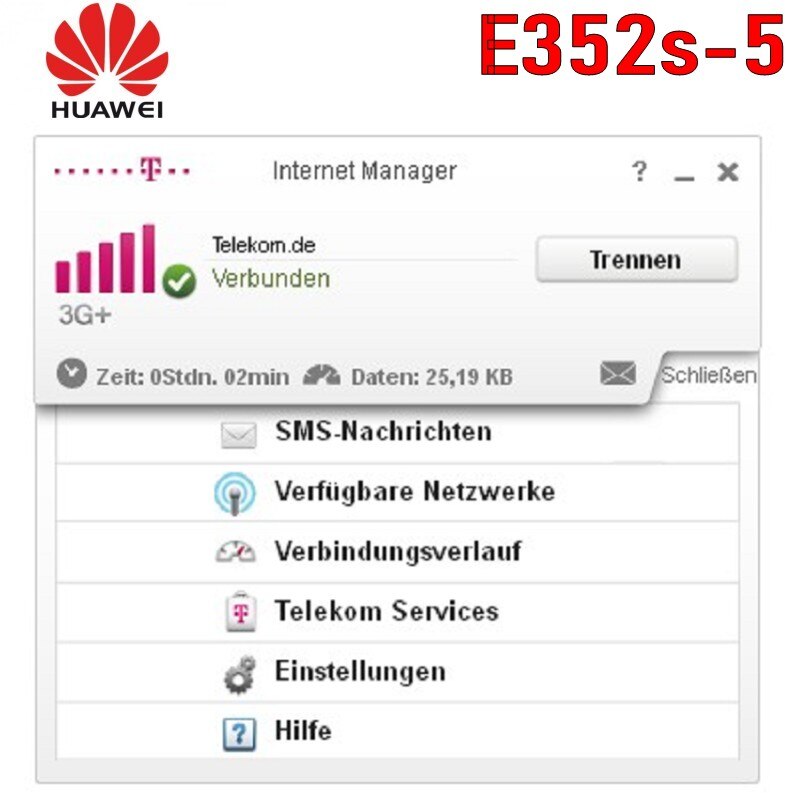 Entriegelte 3G Modem für Huawei E352 HSPA schnelle Internet Modem