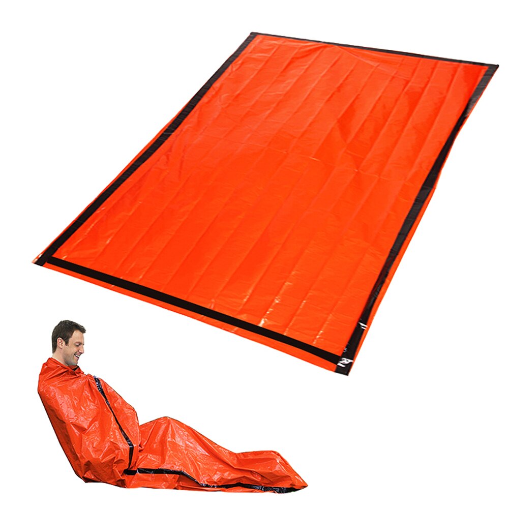 Ultra-Dunne Aluminium Film Slaapzak Outdoor Koude-Proof Dubbele Persoon Ehbo Tent Isolatie Deken Voor Emergency camping