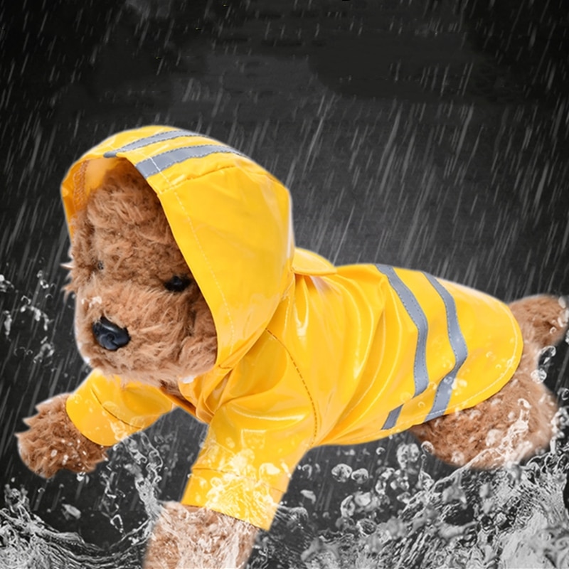 Vandtæt hundetøj til små hunde kæledyrs regnfrakker jakke hvalpe regnfrakke tøj kæledyrsprodukter hund regnfrakke til små hunde