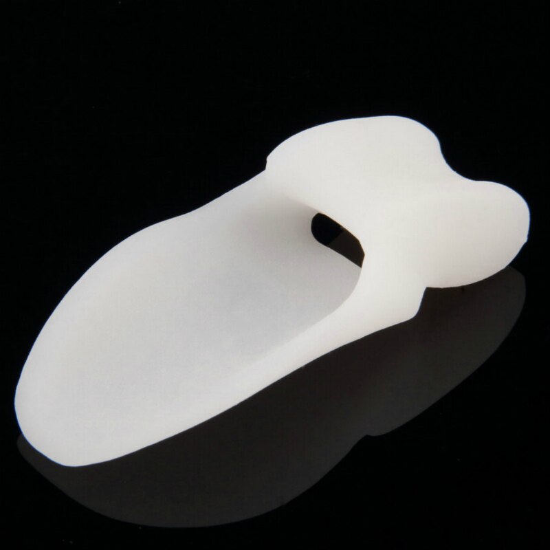 Gel de silicona para juanetes, separador de dedos grande, alivia el dolor de pies, halux Valgus, almohadilla de protección de corrección de pie 2 unidades/juego