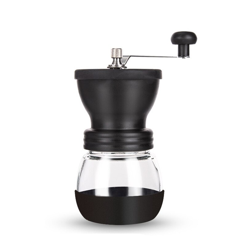 Manual Coffee Grinder Ceramic Coffee Grinder Manual Bean Burr Grinders Mill Kitchen Grinders: plum