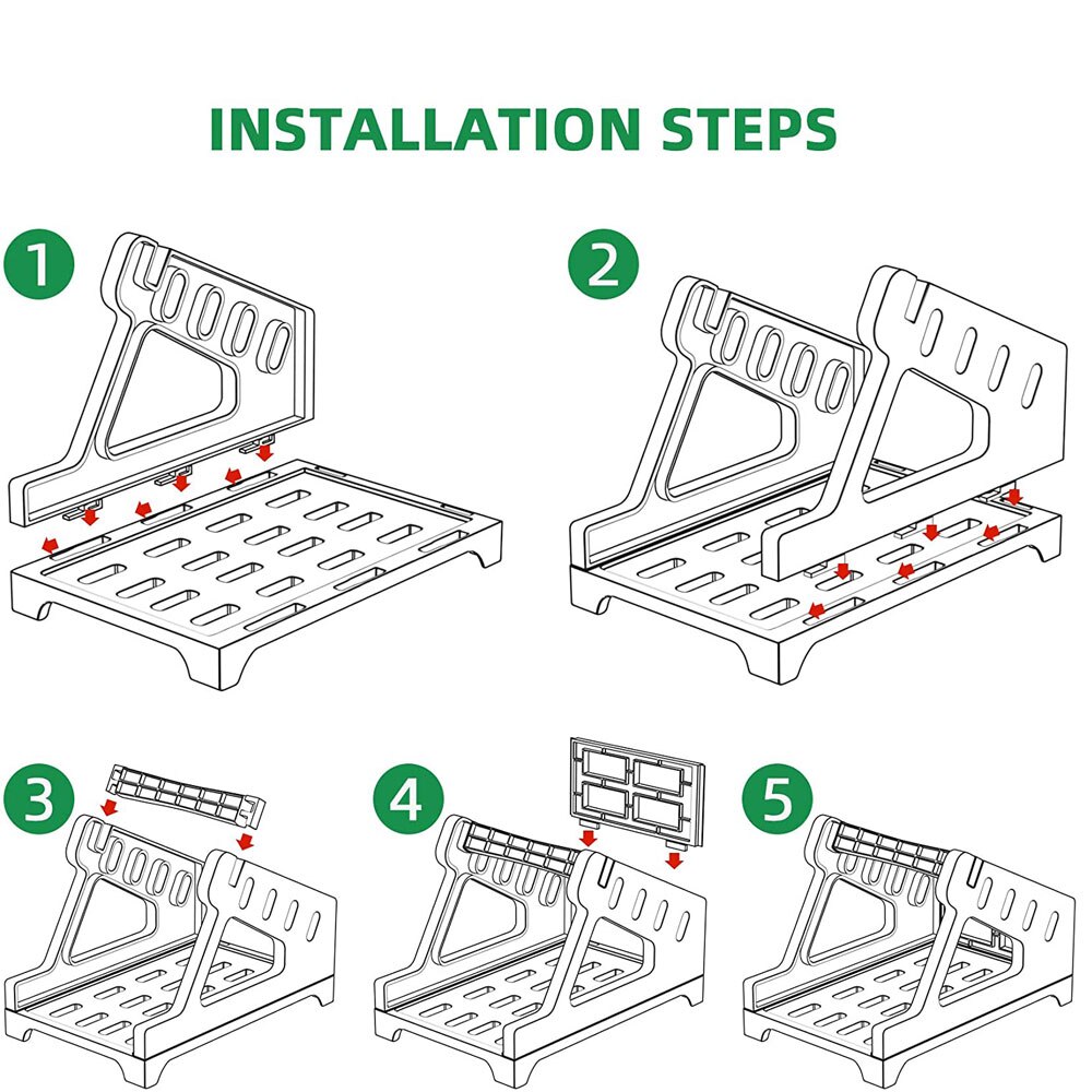 HBAPOS Thermal Label Holder for Rolls and Fanfold Labels Fan-Fold Stack Paper Holder Work with Desktop Printer