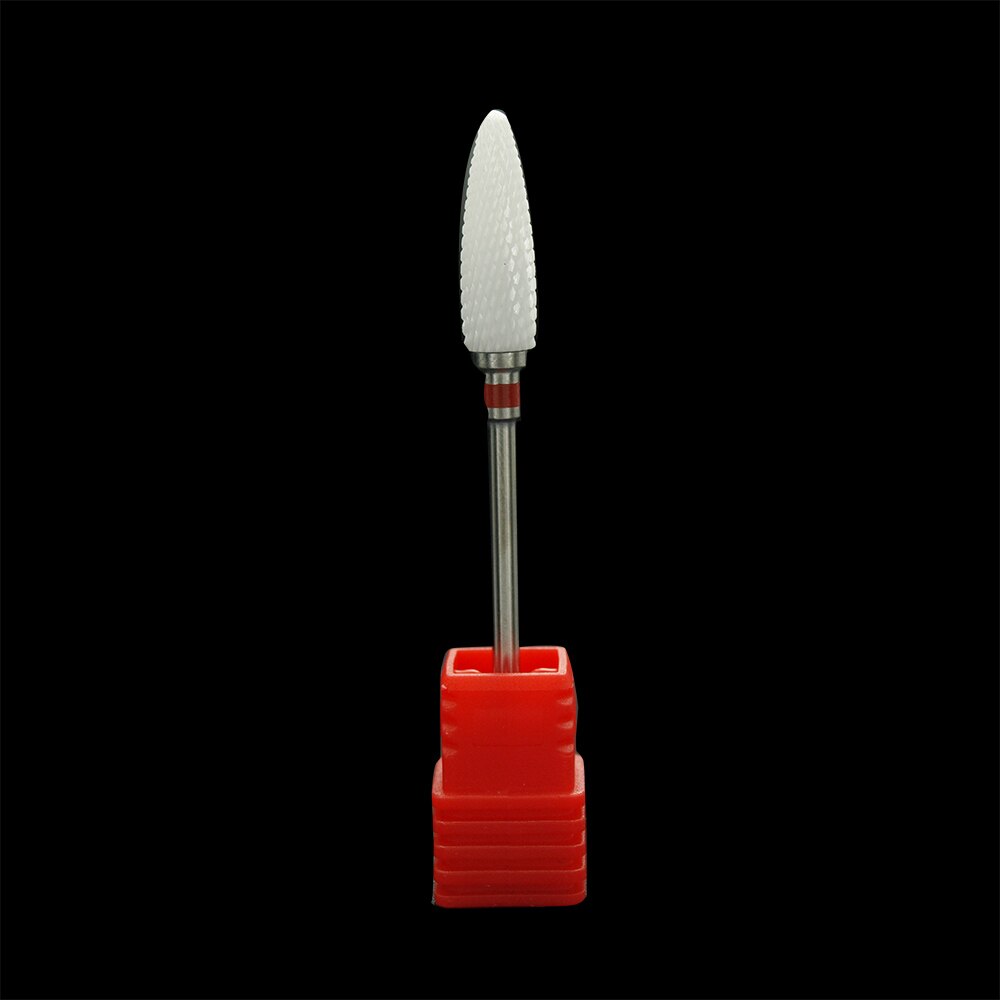 Easymail Ceramic Nail Drill Bit Electric File Nail Manicure Pedicure machine accessories 3/32" Shank nail cleaner bit H0620