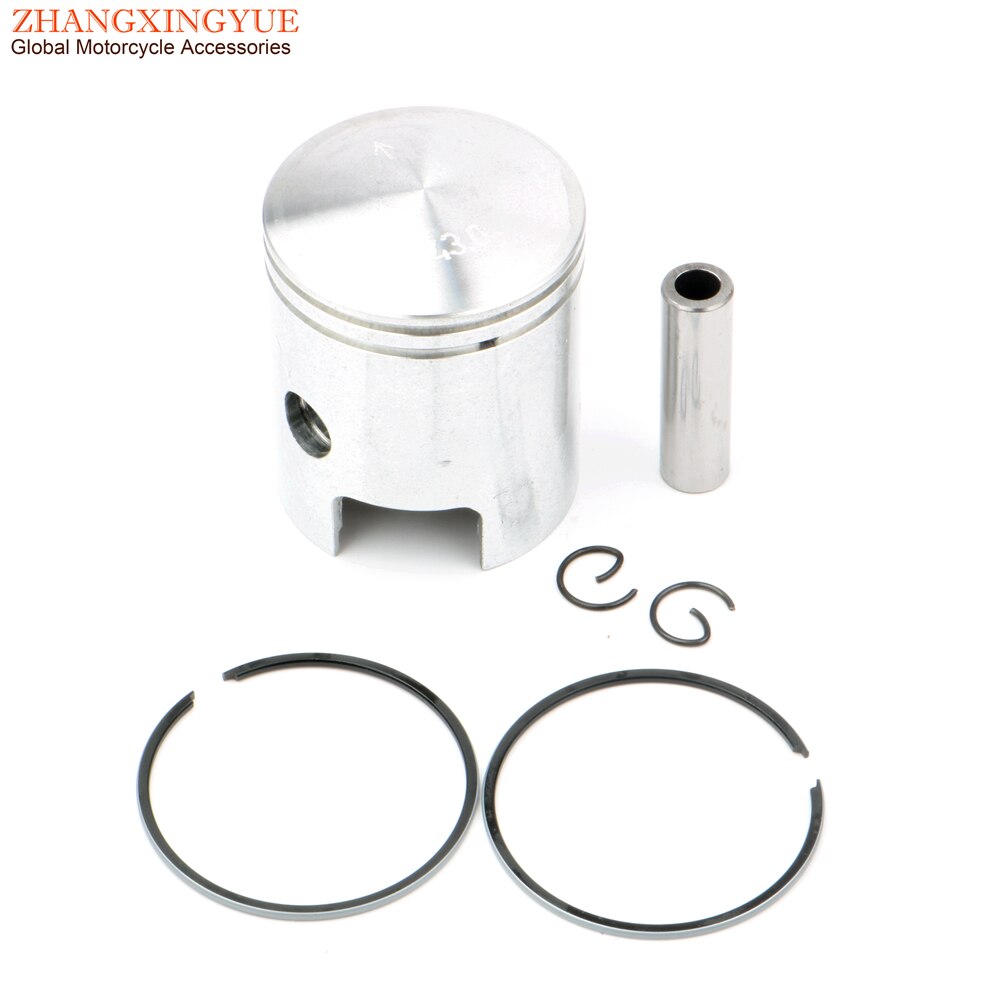 65cc 43mm stempel sæt til piaggio ciao boss 50 boxer grillo si bravo ceao 50cc 10mm 2- takts motordele