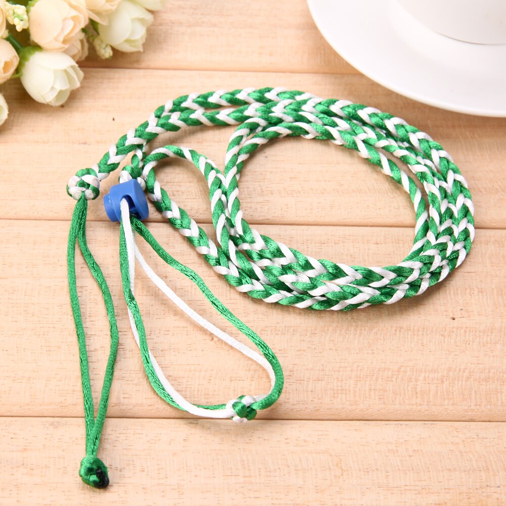 1.4M Adjustable Pet Hamster Harness Rope Gerbil Cotton Rope Harness Lead Collar for Rat Mouse Hamster Pet Cage Leash 3 Colors