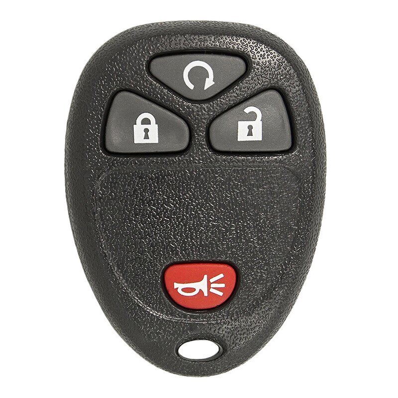 1Pcs 4 Knoppen Keyless Entry Remote Key Shell Voor Buick Cadillac Chevy Gmc Handzender Auto Entry Sleutelhanger shell Case 4b Rs