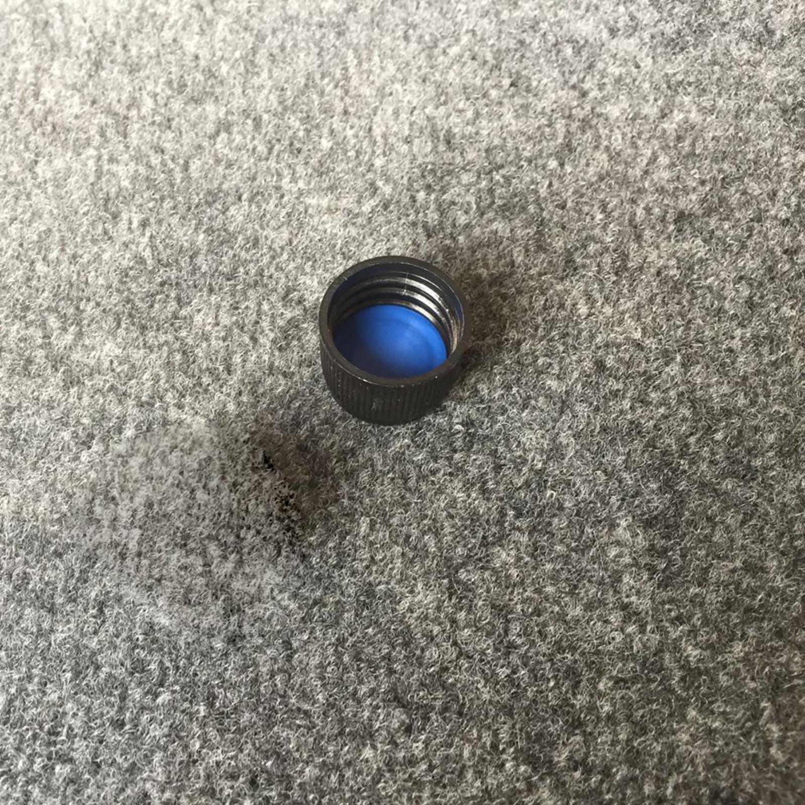 10PCS Screw Cap With 13.5x1.5mm PTFE Shim For 10ML Chromatographic Sample Bottle